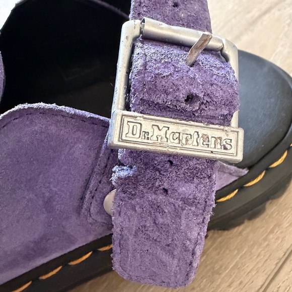 🌶️ Dr. Martens Lavender Suede Slip-Ons. Size 7 *see description. - Picture 7 of 12